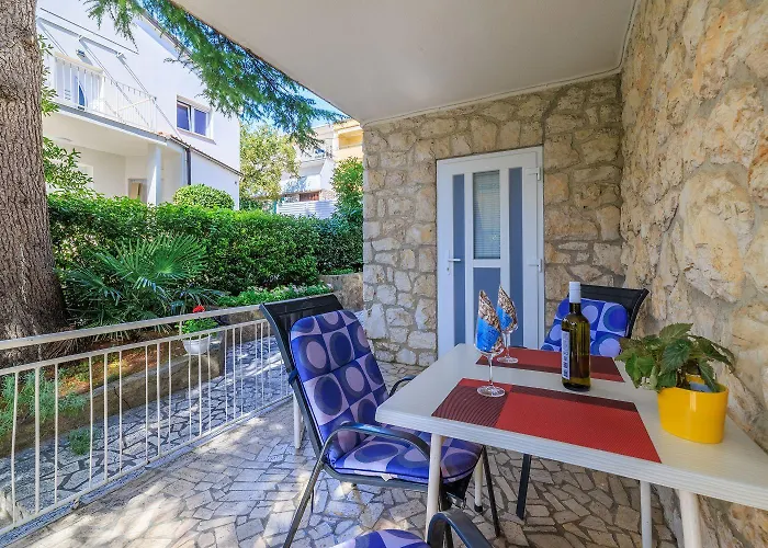 Mediterranes Nur 260 Meter Zum Mit Grill, Klima, Wifi Apartamento